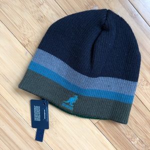 Kangol Striped Beanie Hat